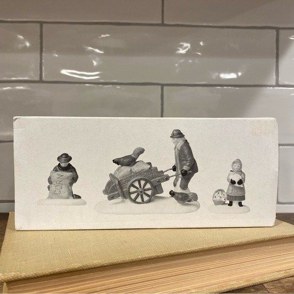 Department 56 Harvest Seed Cart #5645-6 Retired Heritage Village Collection - Picture 5 of 9